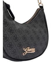 GUESS GIRL Borsa a spalla con tracolla a catena jetbla - Borse Donna - 7