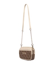 GUESS GIRL MINI ME Borsa mini a tracolla 4g aop beige blanco - Borse Donna - 4