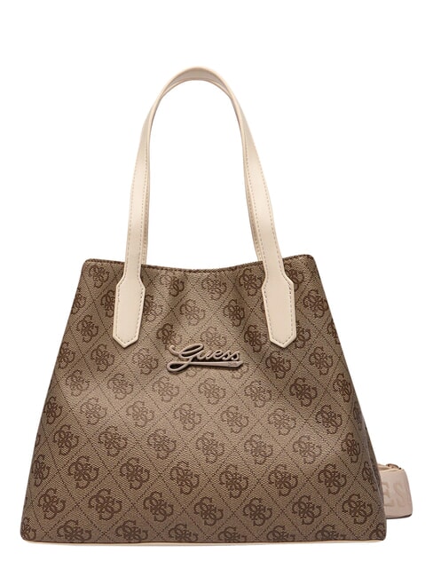 GIRL MINI ME Borsa a spalla, con tracolla 4g aop beige blanco - Borse Donna