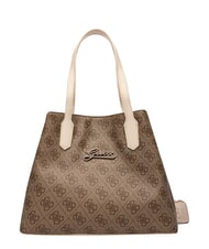 GUESS GIRL MINI ME Borsa a spalla, con tracolla 4g aop beige blanco - Borse Donna - 5