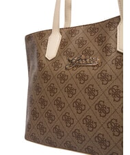 GUESS GIRL MINI ME Borsa a spalla, con tracolla 4g aop beige blanco - Borse Donna - 6