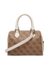 GUESS GIRL MINI ME Borsa bauletto mini a mano, con tracolla 4g aop beige blanco - Borse Donna - 3