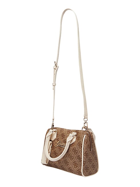 GIRL MINI ME Borsa bauletto mini a mano, con tracolla 4g aop beige blanco - Borse Donna