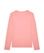 GUESS KIDS T-shirt manica lunga con strass sweet pink - T-shirt Bambino - 2