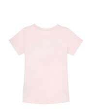 GUESS KIDS T-shirt stampa logo triangolo ballet pink - T-shirt Bambino - 2