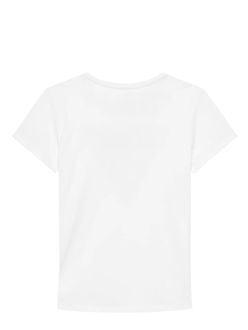 KIDS T-shirt stampa logo triangolo purwhite - T-shirt Bambino