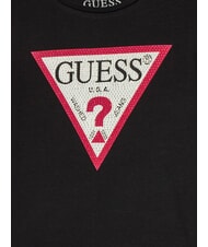 GUESS KIDS T-shirt maniche corte con strass jetbla - T-shirt Bambino - 3