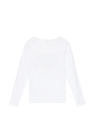 GUESS KIDS T-shirt manica lunga con strass purwhite - T-shirt Bambino - 2