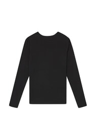 GUESS KIDS T-shirt manica lunga con strass jetbla - T-shirt Bambino - 2