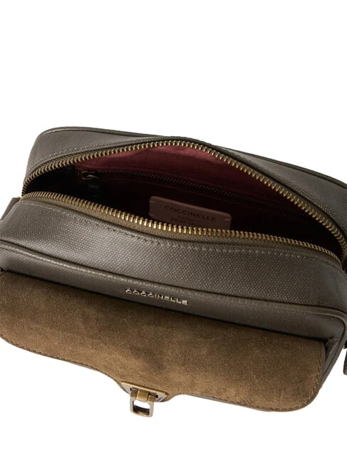 BEAT WAXED Mini Bag a tracolla fango - Borse Donna