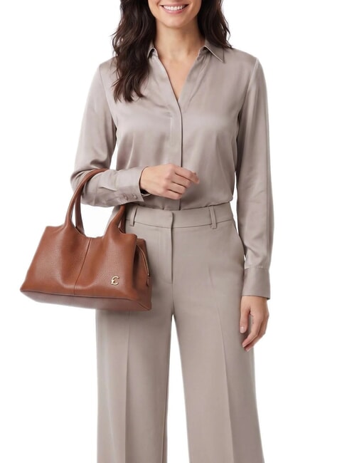 NELL Borsa a spalla, con tracolla cognac - Borse Donna