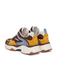 LOVE MOSCHINO STARDUST Sneakers Donna cacao/avio/ocra/avorio - Scarpe Donna - 3