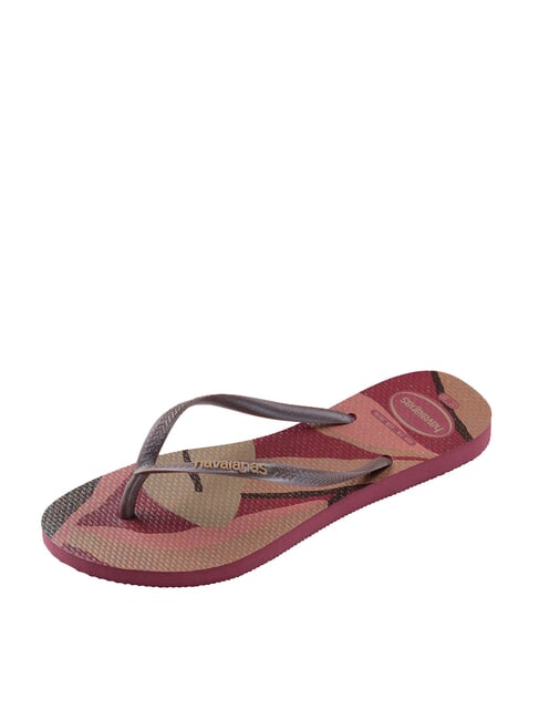 PALETTE GLOW Infradito amaranth - Scarpe Donna