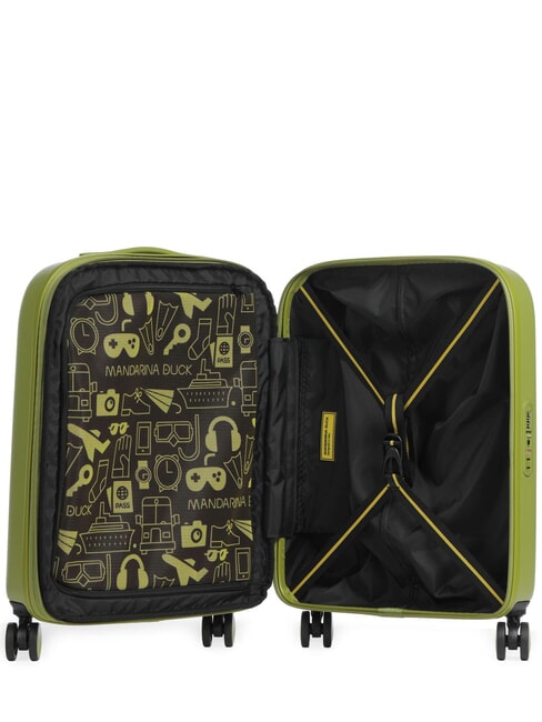 LOGODUCK + Trolley bagaglio a mano, espandibile winter olive - Bagagli a mano