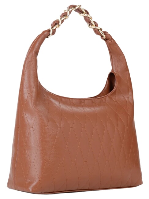 CRYSTELLE Pochette con polsierina cuoio - Borse Donna