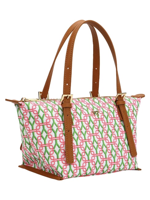 AUDREY Borsa shopping, a spalla white - Borse Donna
