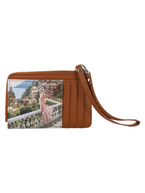 YESBAG Portacarte con zip e polsierina dreaming coast - Portafogli Donna