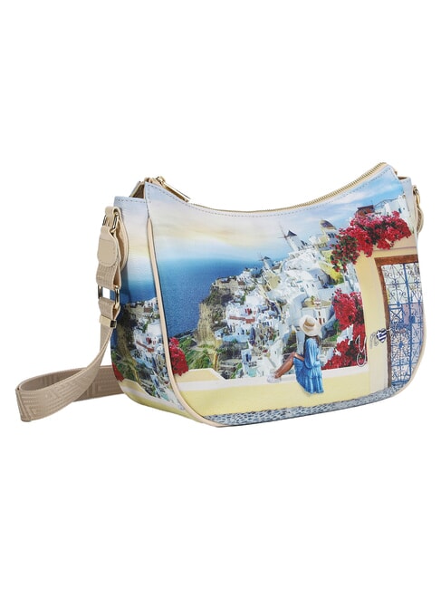 YESBAG Borsa hobo a tracolla greek summer - Borse Donna