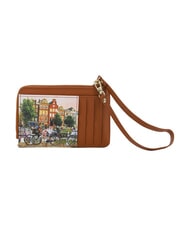 YNOT YESBAG Portacarte con zip e polsierina flower river - Portafogli Donna - 3