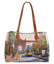 YNOT YESBAG Borsa shopping, a spalla spritz - Borse Donna - 3