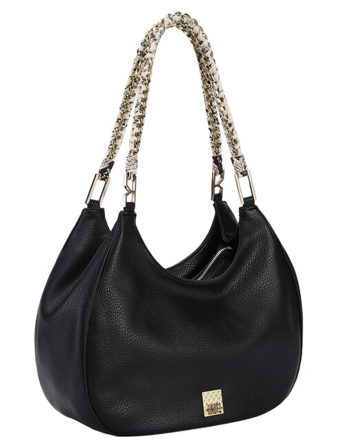RACHEL Borsa hobo a spalla, doppio manico a catena black - Borse Donna