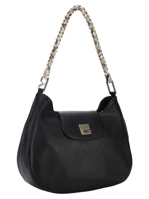 RACHEL Borsa hobo a spalla, con flap black - Borse Donna