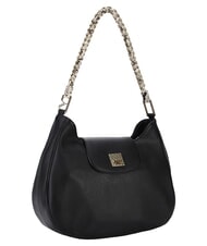 YNOT RACHEL Borsa hobo a spalla, con flap black - Borse Donna - 2