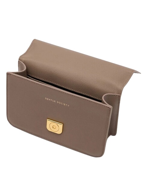 CAMEO Mini Bag a tracolla, in pelle desert taupe - Borse Donna