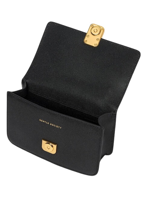 CAMEO Mini Bag a tracolla, in pelle black - Borse Donna