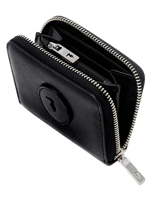 SOCIETY Portafoglio in pelle black - Portafogli Donna
