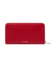 TRUSSARDI SOCIETY Portafoglio Zip Around  red - Portafogli Donna - 3