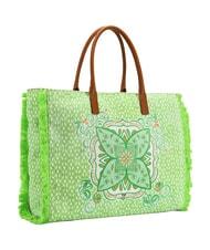 YNOT SAMOA Borsa shopping, a spalla lime - Borse Donna - 2