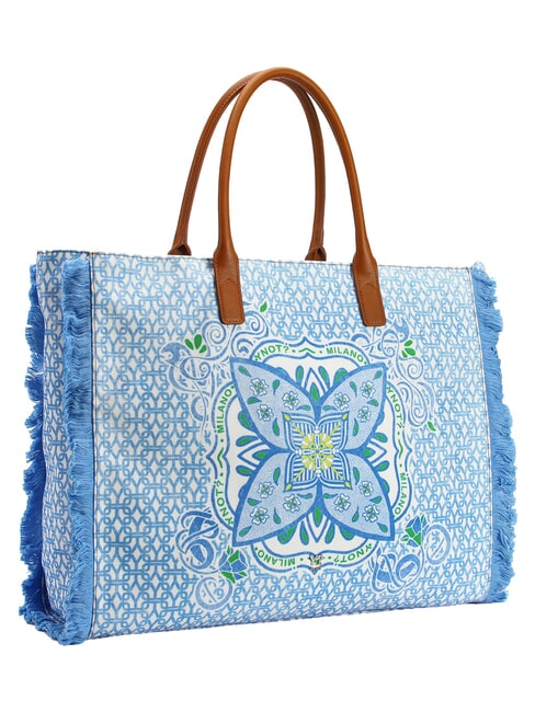 SAMOA Borsa shopping, a spalla sky - Borse Donna