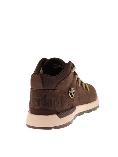 SPRINT TREKKER MID  Scarponcini in pelle  dark brown nubuck black - Scarpe Uomo