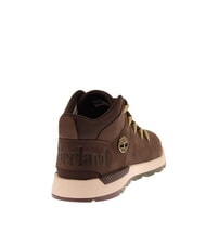 TIMBERLAND SPRINT TREKKER MID  Scarponcini in pelle  dark brown nubuck black - Scarpe Uomo - 4