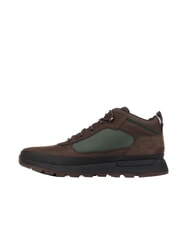 TIMBERLAND FIELD TREKKER Sneakers dark brown nubuck darkgreen - Scarpe Uomo - 3