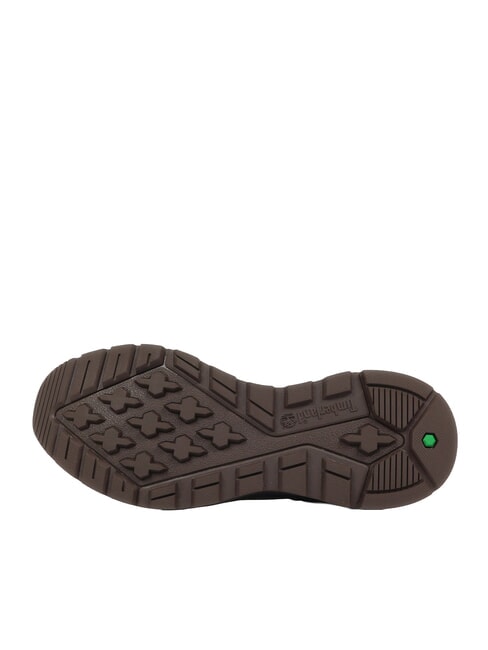 FIELD TREKKER Sneakers dark brown nubuck darkgreen - Scarpe Uomo