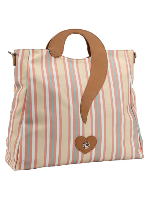 STRIPES Borsa shopping a mano, con tracolla sunrise - Borse Donna