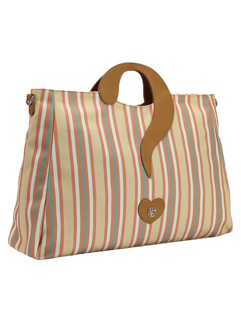 STRIPES Borsa shopping a mano, con tracolla sunrise - Borse Donna