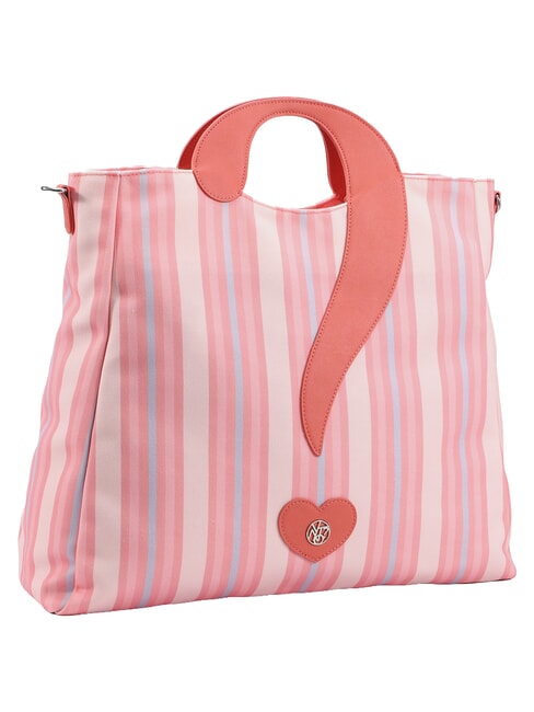 STRIPES Borsa shopping a mano, con tracolla candy - Borse Donna