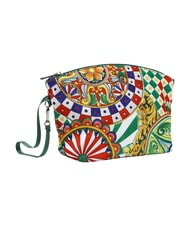 YNOT MODICA Beauty case con polsierina kiwi - Beauty Case - 2