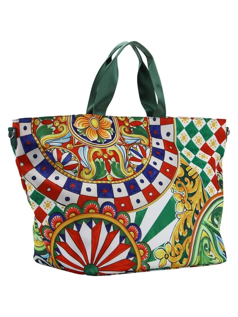 MODICA Borsa shopping a spalla, com tracolla kiwi - Borse Donna