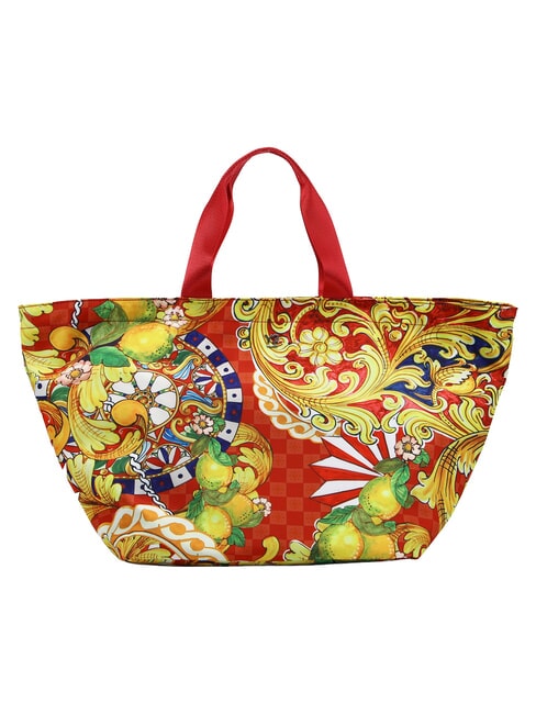 MODICA Borsa shopping, a mano cherry - Borse Donna