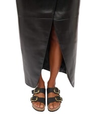 BIRKENSTOCK ARIZONA BIG BUCKLE Sandalo ciabatta pythonblack - Scarpe Donna - 6
