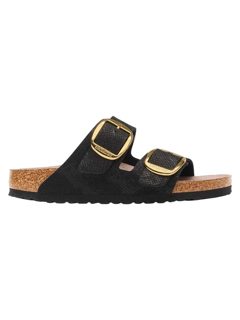 ARIZONA BIG BUCKLE Sandalo ciabatta pythonblack - Scarpe Donna
