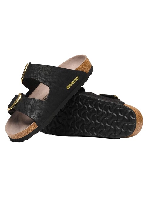 ARIZONA BIG BUCKLE Sandalo ciabatta pythonblack - Scarpe Donna