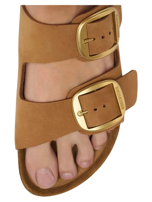 ARIZONA BIG BUCKLE Sandalo ciabatta mink - Scarpe Donna