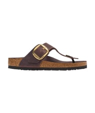 BIRKENSTOCK GIZEH BIG BUCKLE HEX Sandalo ciabatta in pelle - Scarpe Donna