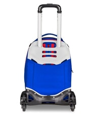 SONIC HEDGEHOG THE HEDGEHOG SPEED Zaino Trolley, sganciabile blu elettrico - Zaini con carrello - 4