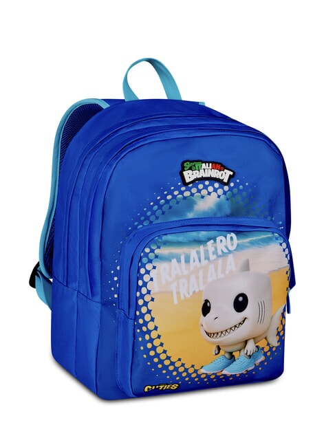 ITALIAN BRAINROT Zaino blu elettrico - Zaini Scuola & Tempo Libero